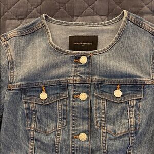Banana Republic Blue Denim Jacket